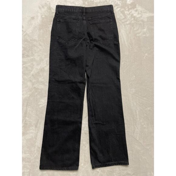 Hot Topic Black Denim Jeans 28x32 Skull Graphic Punk Goth Grunge Wide Leg NWT - Picture 11 of 11